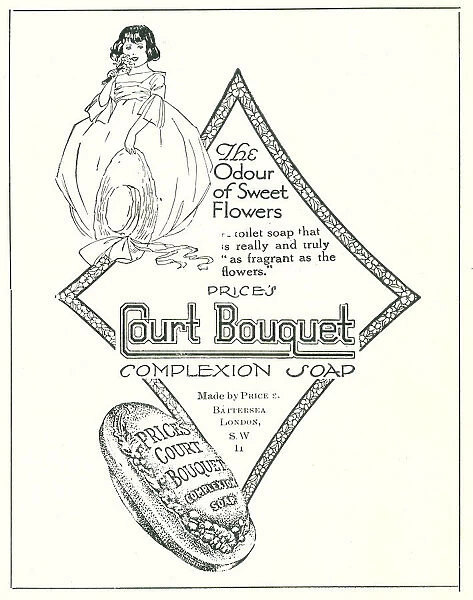 Price's Court Bouquet Advertisement