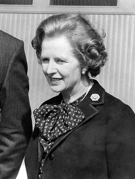 Prime Minister Margaret Thatcher - Visiting Cornwall