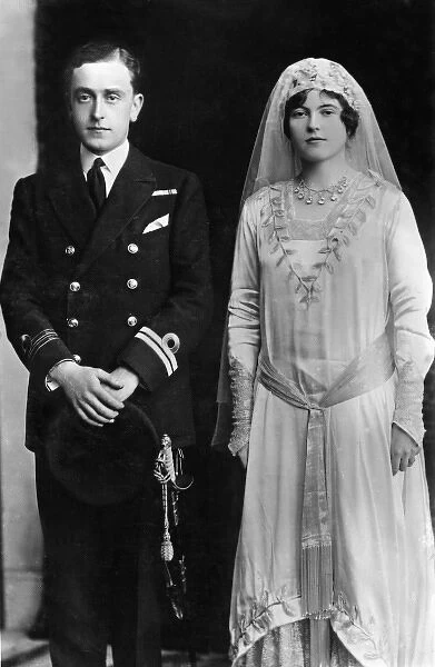 Prince George of Battenberg and his wife Nada