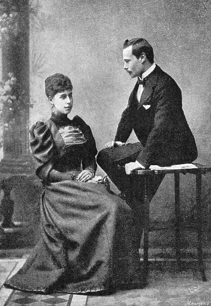 Princess Victoria Melita & Prince Ernst Ludwig of Hesse