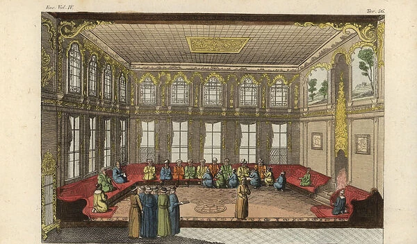 Private quarters of an Ottoman official
