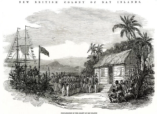 Proclamation of the Colony of Bay Islands