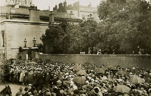 Proclamation of Peace at St Jamess Palace, London