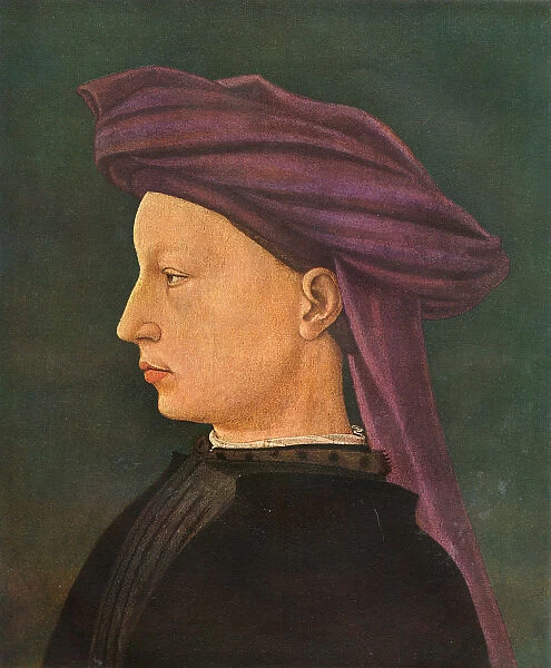 Profile portrait of a Young Man by Masaccio