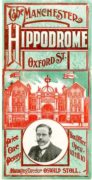 Programme cover, The Manchester Hippodrome