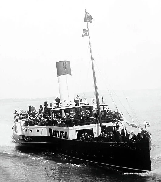 PS Duchess of Fife paddle steamer, early 1900s