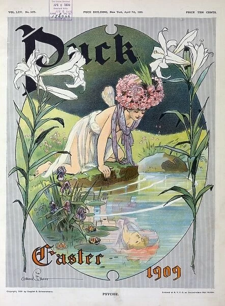 Puck Easter 1909 - Psyche