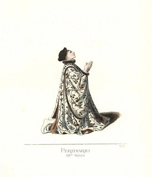 Pugiello Pertinario, Florentine nobleman, 14th century