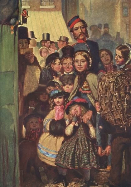 Punch and Judy by Arthur Boyd Houghton