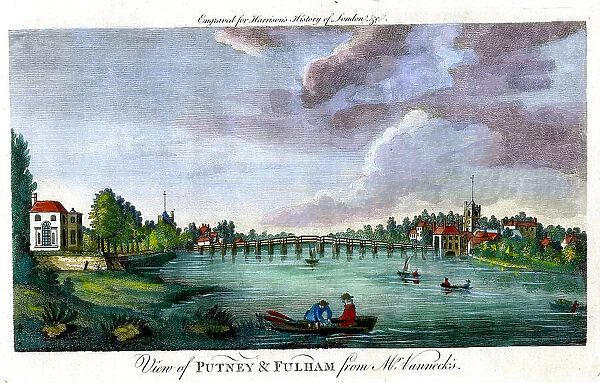 Putney and Fulham From Mr Nanneck'S