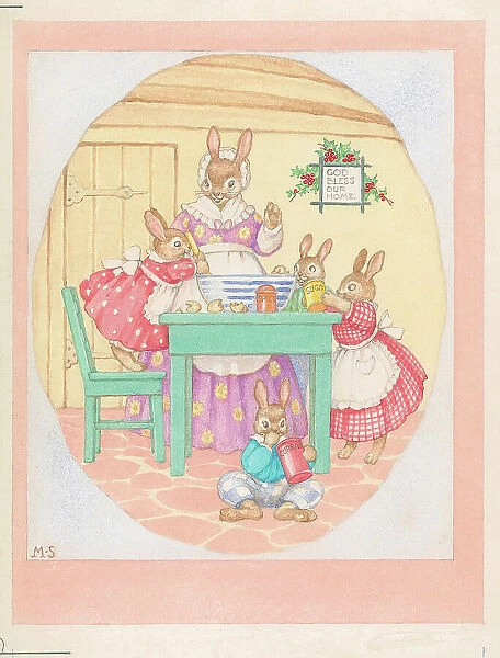 Rabbits baking