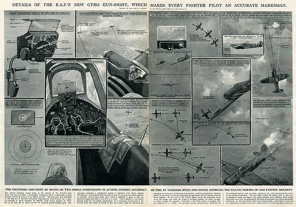 RAFs new gyro gun sight by G. H. Davis