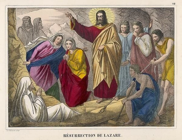 He Raises Lazarus