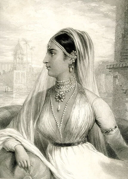 Rajpootnee (Rajputi) Bride, India