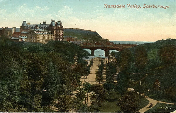 Ramsdale Valley & The Grand Hotel, Scarborough, Yorkshire