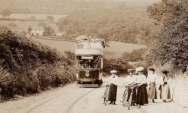 Rawmarsh Warren Hill tram early 1900s