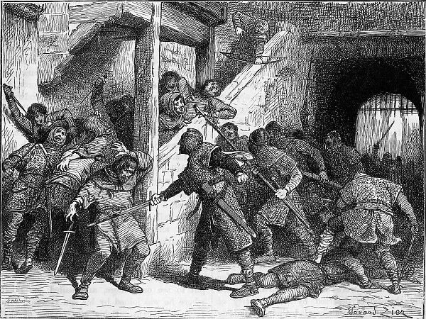 Rioting in Dover