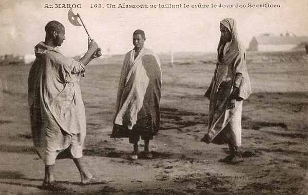 Ritual of Self-Mutilation by Aissaoua Brotherhood, Morocco