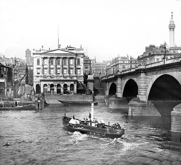 River Thames at London Bridge, London