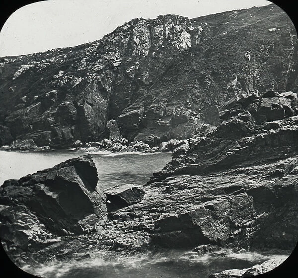 Rocks on Coast near St. Ives