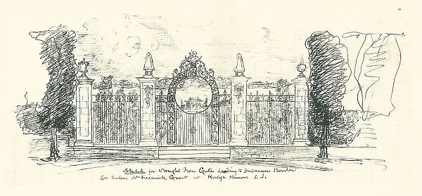Roslyn Manor Gate Design