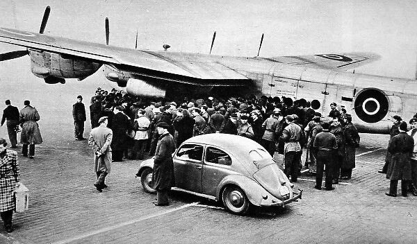 Royal Air Force York at Gatow Airport, Berlin, 1949