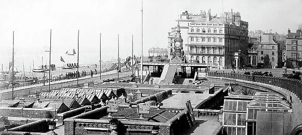 Royal Albion Hotel from the roof of the Aquarium, Brighton