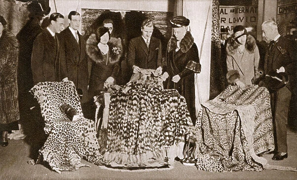 Royal Family members at the British Industries Fair - 1932