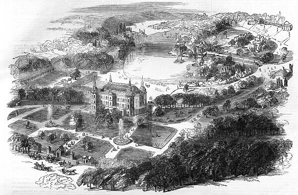 Royal Surrey Gardens, 1856