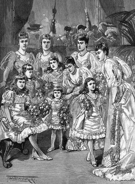 Royal wedding 1893 - bridesmaids