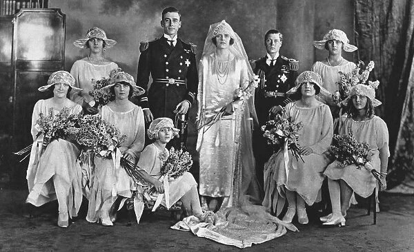 Royal Wedding 1922 - Lord Louis Mountbatten