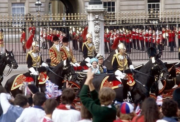 Royal Wedding 1981 - Queen Elizabeth II