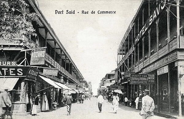 Rue de Commerce, Commercial Road, Port Said, Egypt
