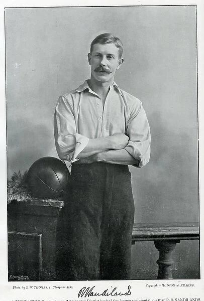 Rupert R Sandilands, English footballer