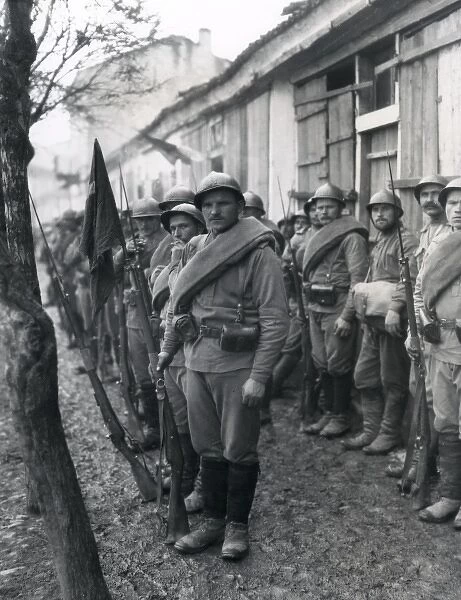 Russian troops, Salonika Front, WW1