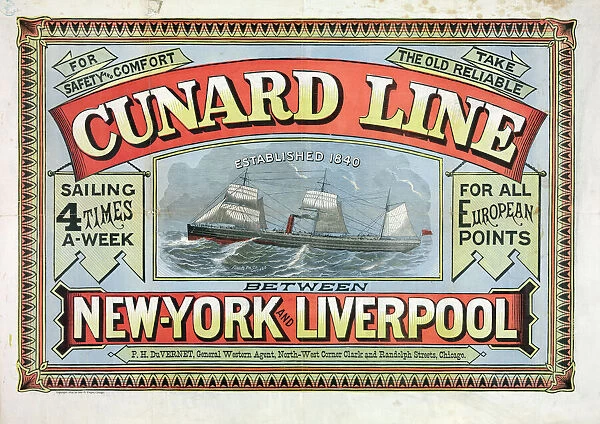 For safety and comfort take the old reliable Cunard line