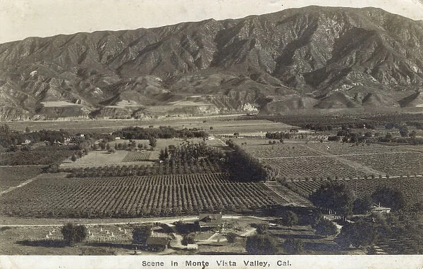Scene in Monte Vista Valley, California, USA