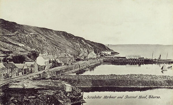 Scrabster Harbour and Dunnet Head, Thurso