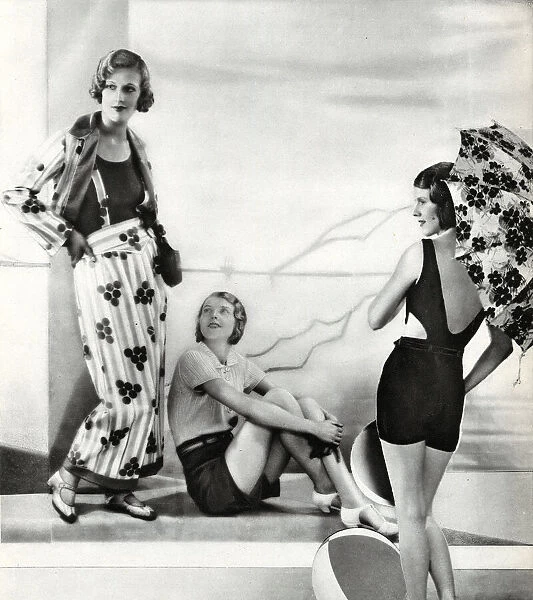 Sea Suits for Sunning and Swimming 1931