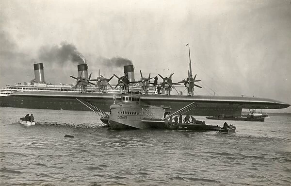 The Seaplane Dornier Dox in the Solent