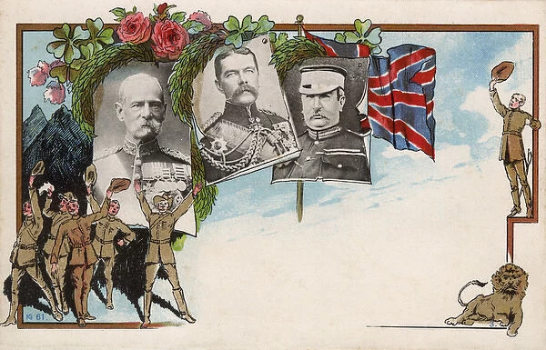 Second Boer War - British Military Commanders - Victory card