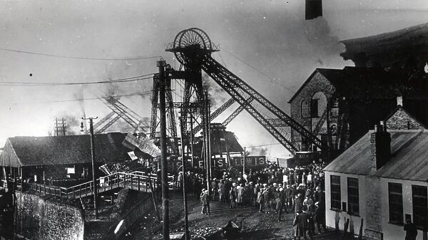 Senghenydd Colliery Disaster, Glamorgan, South Wales