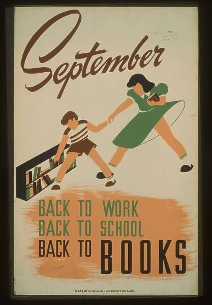 September - back to work - back to school - back to BOOKS