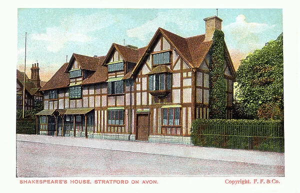 Shakespeare's House, Statford-on-Avon, Worcestershire, Engla