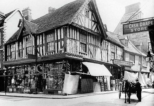 Shrewsbury The Square early 1900s