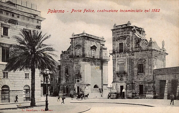 Sicily, Italy - Palermo - Porta Felice