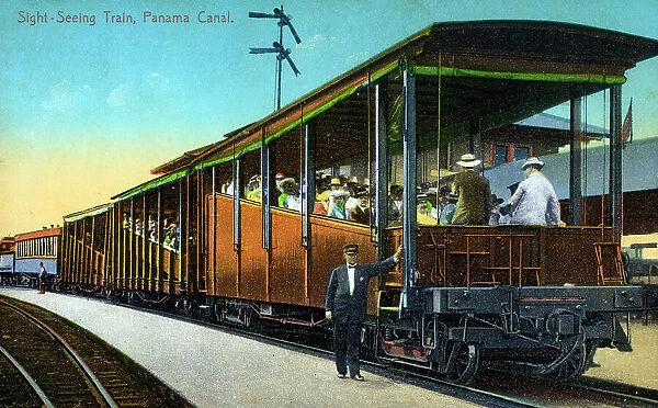 Sight-seeing Train - Panama Canal