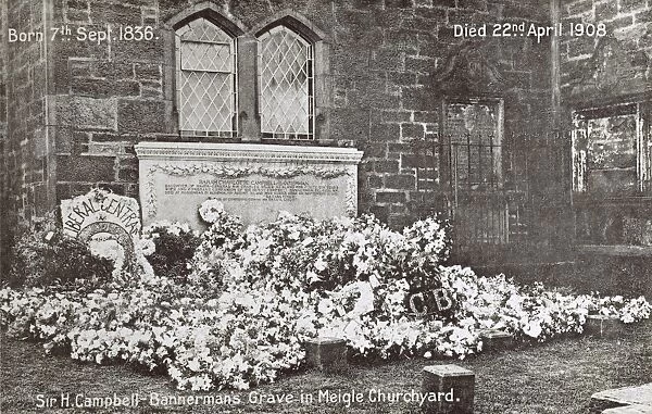 Sir Henry Campbell-Bannermans grave, Meigle, Scotland