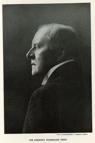 Sir Herbert Beerbohm Tree, English actor-manager
