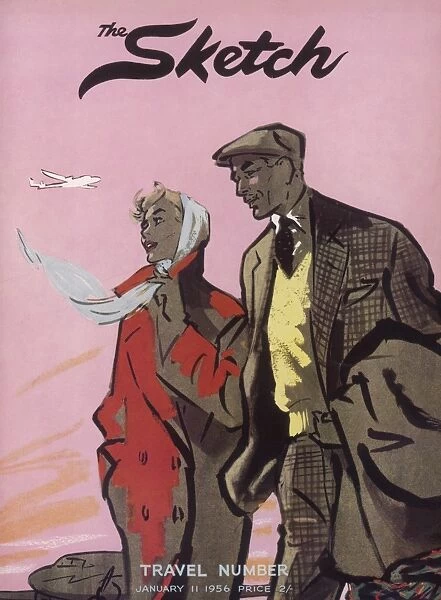 The Sketch travel number front cover 1956